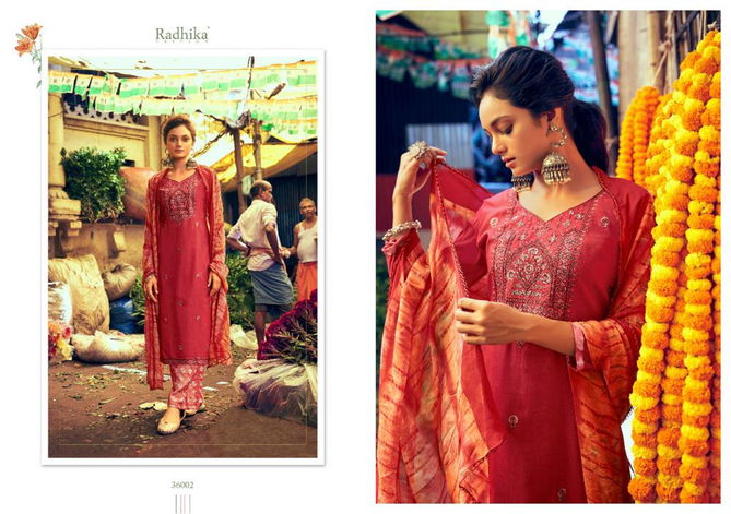 Aashma Radhika Fashion Fancy Wear Wholesale Cotton Salwar Suit Catalog